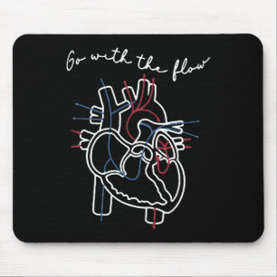 Mousepad Cvicu Enfermeira Cardíaca Anatomia Cardiologia Cor