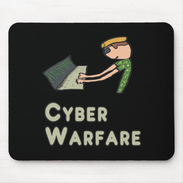 Mousepad Cyber Guerra (Frente)