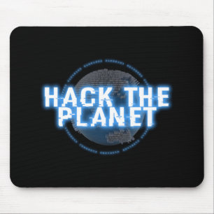 Mousepad CYBER HACK O computador PLANETA, defesa, hack, hac