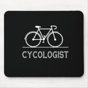 Mousepad Cycologist Funny Bike Bicicleta Humor