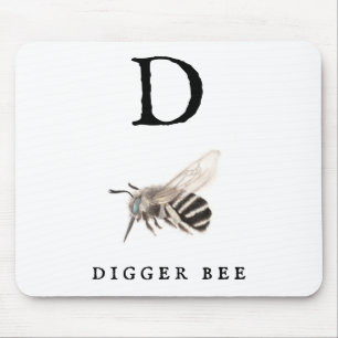 Mousepad "D" Digger Bee