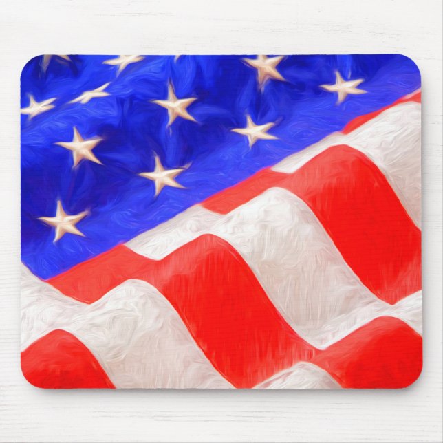 Mousepad da Bandeira Americana (Frente)