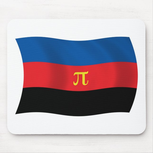 Mousepad da Bandeira da Poliamoria (Frente)