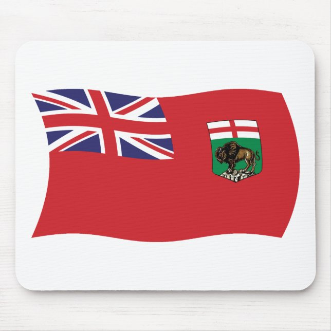 Mousepad da Bandeira de Manitoba (Frente)