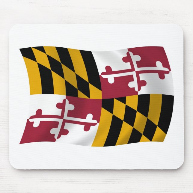 Mousepad da Bandeira de Maryland (Frente)