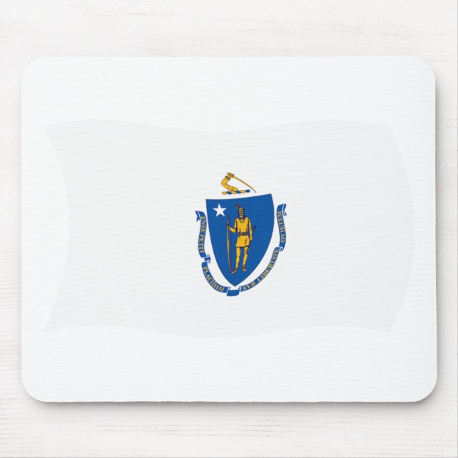 Mousepad da Bandeira de Massachusetts (Frente)