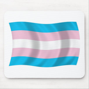 Mousepad da Bandeira do Orgulho Transgênero