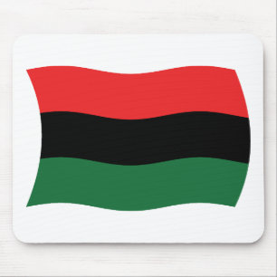 Mousepad da Bandeira Pan-Africana (UNIA)
