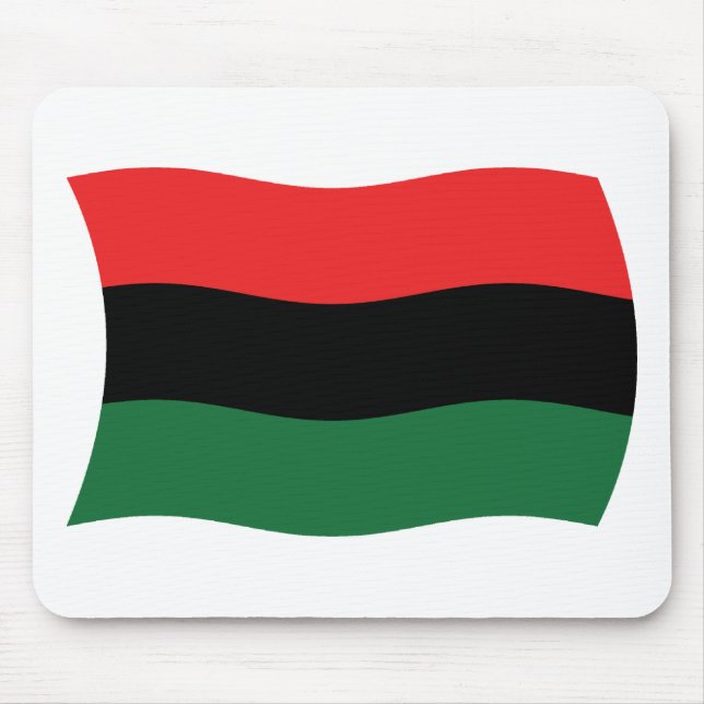 Mousepad da Bandeira Pan-Africana (UNIA) (Frente)