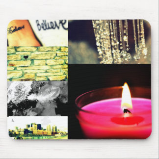 mousepad da colagem da foto