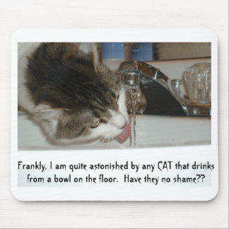 Mousepad da diva do gato