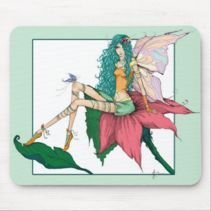 Mousepad da fada do primavera