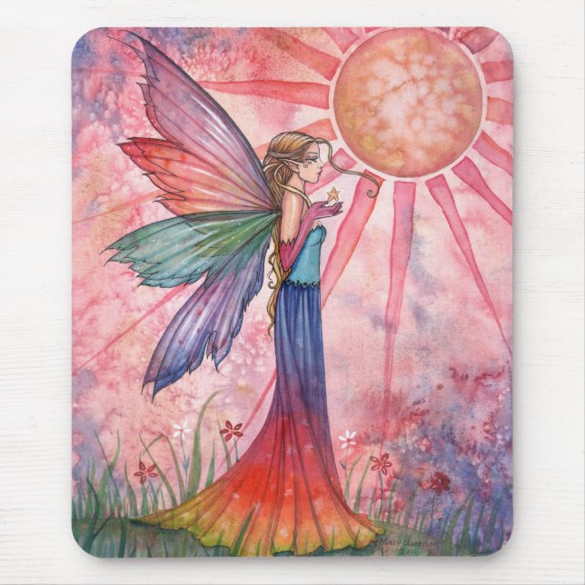 Mousepad da Fada do Sol e do Arco-íris (Frente)
