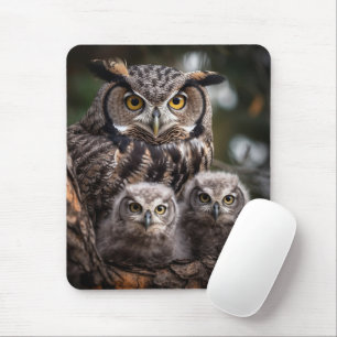 Mousepad da Família Owl