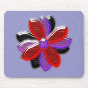 Mousepad da Flor de Margarida Brilhante