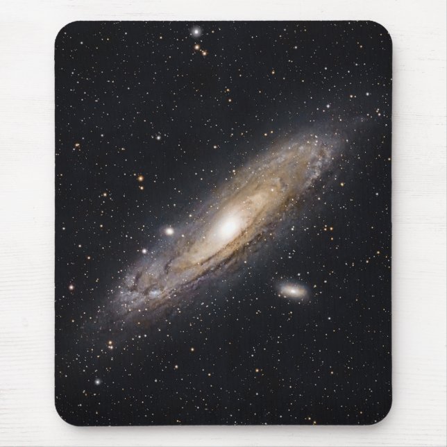 Mousepad da Galáxia de Andrômeda | Decoração Espac (Frente)