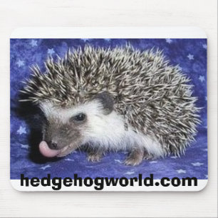 mousepad da língua do ouriço do bebê