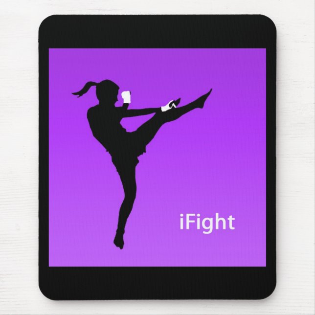 mousepad da menina do iFight (Frente)