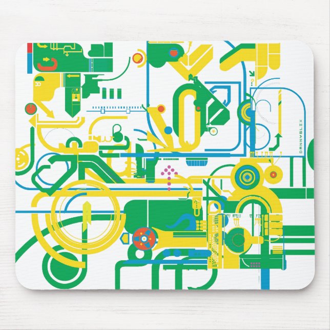 mousepad da mistura do trance (Frente)