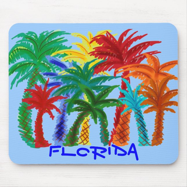 Mousepad da palmeira da Flórida (Frente)