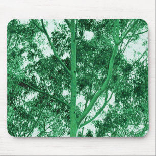 Mousepad da pintura da foto da árvore de eucalipt