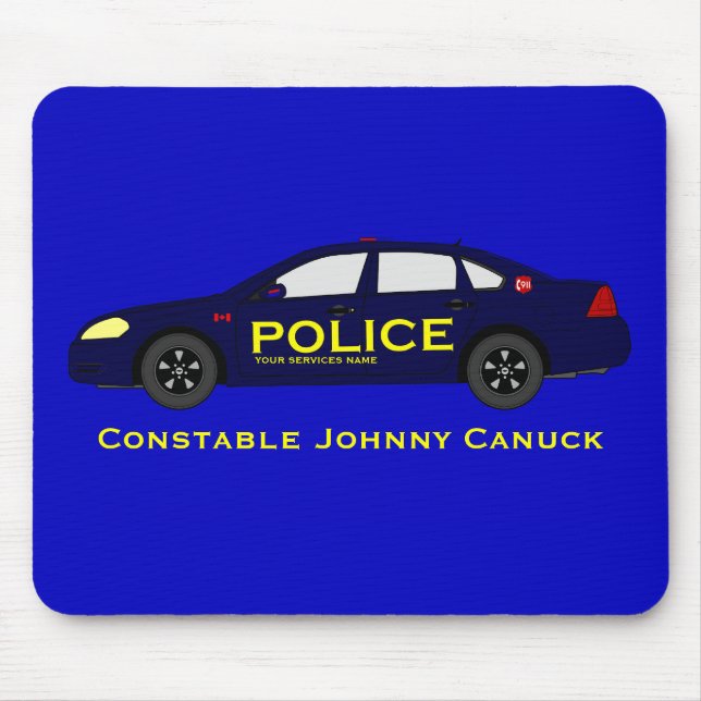 Mousepad da Polícia - Canadá (Frente)