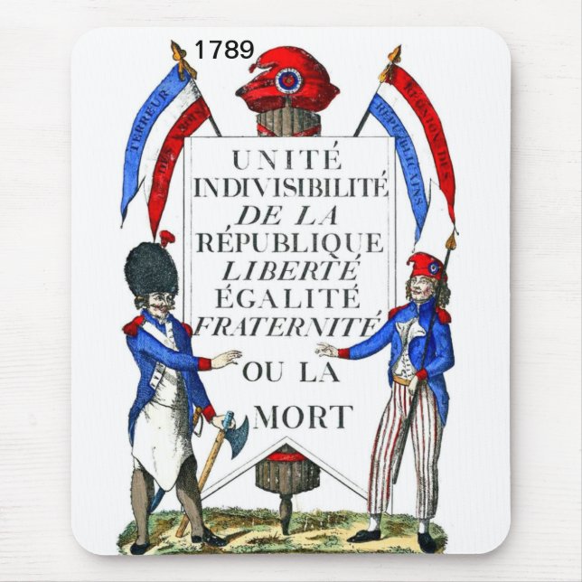 Mousepad da Revolução Francesa (Frente)