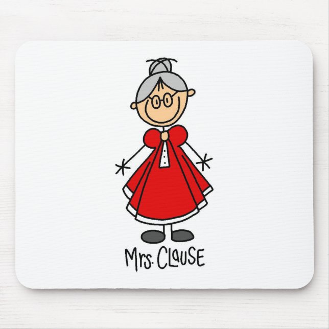 Mousepad da Sra. Claus (Frente)