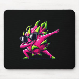 Mousepad Dab Fruta Dancing Dabbing Dragon Fruta Memória