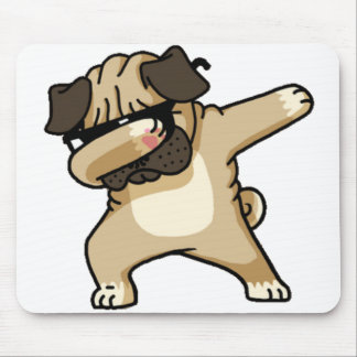 Mousepad Dabbing Pug