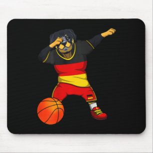 Mousepad Dabbing Rottweiler Alemanha Jersey Alemão Sketll L