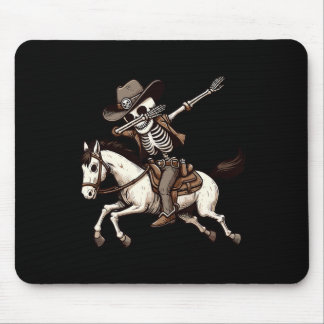 Mousepad Dabbing Skeleton Cowboy Halloween Costume Kids Boy