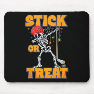 Mousepad Dabbing Skeleton Ice Halloween Costu