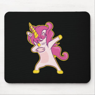 Mousepad Dabbing Unicorn