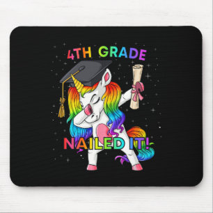 Mousepad Dabbing Unicorn 4º Graduação de Ti Nails
