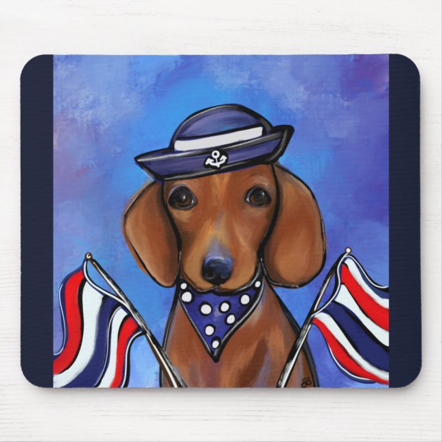Mousepad Dachshund (Frente)