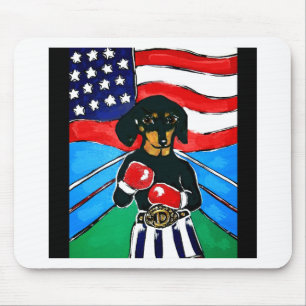 Mousepad Dachshund Boxer