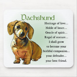 Mousepad Dachshund Gifts