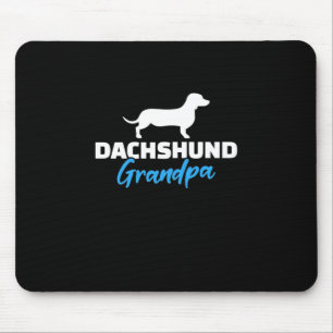 Mousepad Dachshund Grandpa