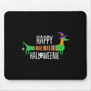 Mousepad Dachshund Happy Halloweenie Cute Dog Halloween Par