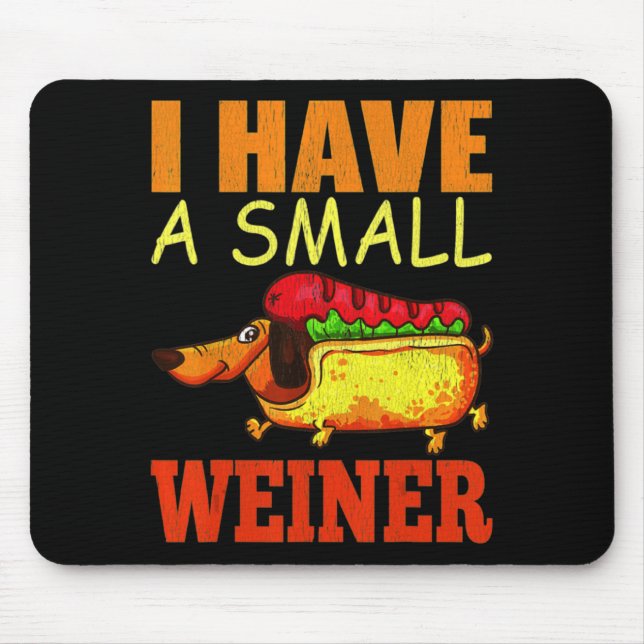 Mousepad Dachshund Men Daschund Owner (Frente)