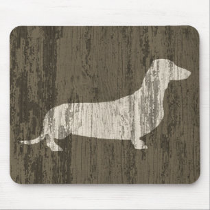 Mousepad Dachshund meteorizado