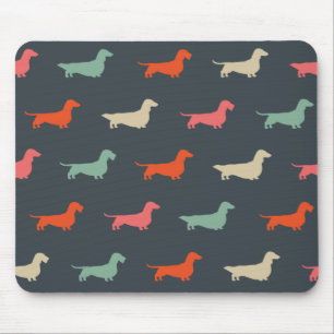 Mousepad Dachshund Silhouettes Wiener Dog Lover's