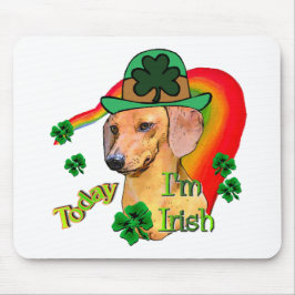 Mousepad Dachshund St Patricks