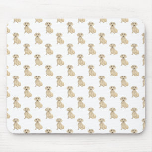 Mousepad Dachshund (Suave, Creme)
