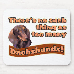 MOUSEPAD DACHSHUNDS