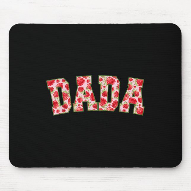 Mousepad Dada Da Primeira Família De Morango De Berry (Frente)