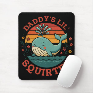 Mousepad Daddys Little Whale