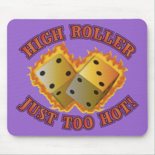 Mousepad Dados do rolo alto