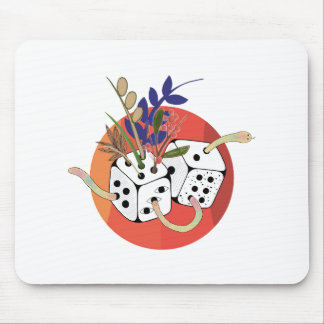 Mousepad Dados no Universo Paralelo